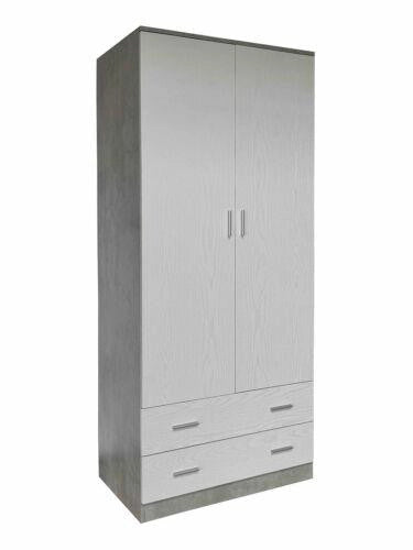 KIT ARMADIO SPACE 2 ANTE + 2 CASSETTI CM. 80X52X190H