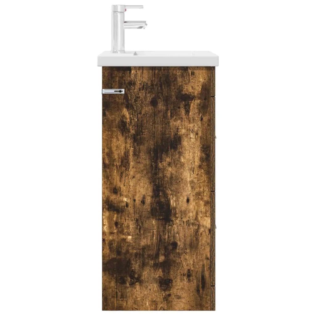 Mobile da bagno con lavabo Rovere Fumo 42 x 40 x 84,5 cm 890700
