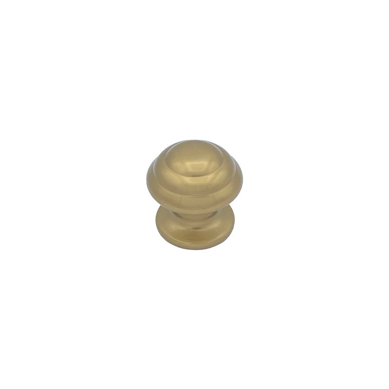 Pomolo fisso per porta SAGUATTI 178/60CB in alluminio bronzo lucido
