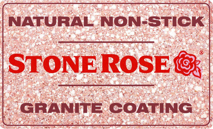 Tegame in Alluminio Ø 24 cm Antiaderente Induzione Bisetti Stonerose