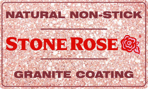 Casseruola 1 Manico in Alluminio Ø 18 cm Antiaderente Induzione con Coperchio Bisetti Stonerose