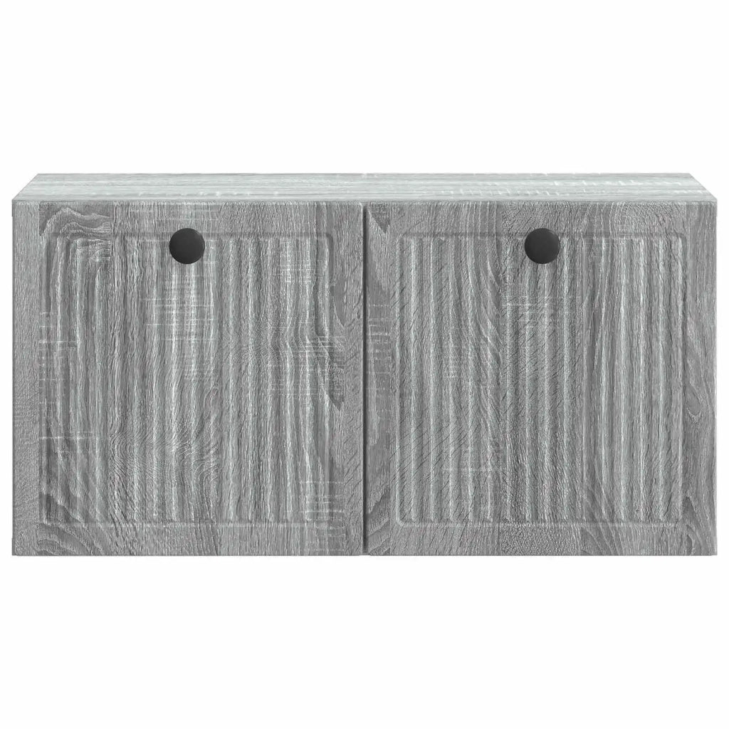 Mobile Porta TV da Muro Grigio Sonoma 59,5 x 31 x 30 cm