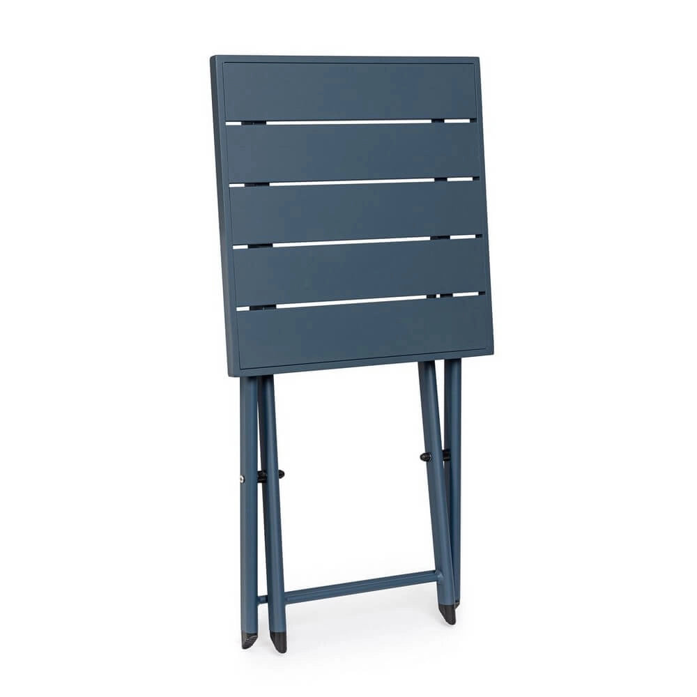 Tavolino pieghevole da esterno in alluminio 44x43 cm - TERRA