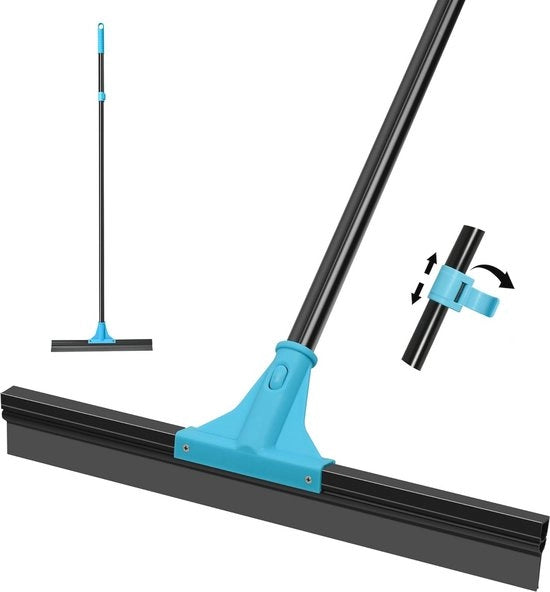 Asciugamani per pavimento Heavy Duty con Steel telescopico per ambienti umidi, garage e bagno
