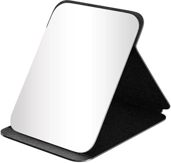 Specchietto di trucco portatile - Pelle PU impermeabile - 1 pezzo