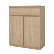 KIT MOBILE 2ANTE+1CASS NAIA 80X40X100CM ROVERE