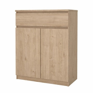 KIT MOBILE 2ANTE+1CASS NAIA 80X40X100CM ROVERE