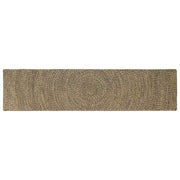 Tappeti per area Naturale e Nero 60 x 300 cm Juta
