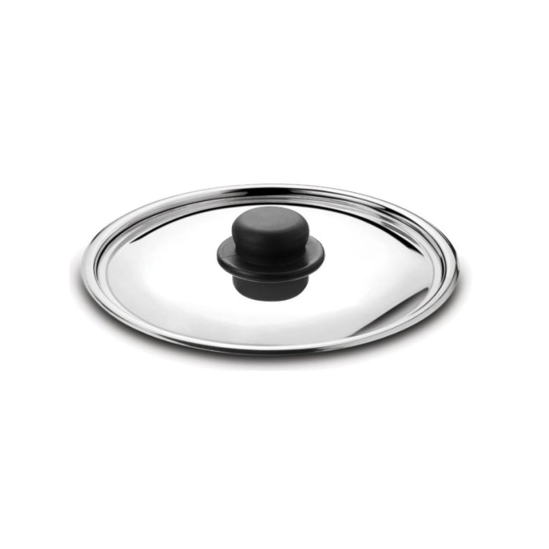 Coperchio di alta qualit in acciaio inox da 28cm per una copertura perfetta delle tue pentole e padelle.