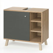Vicco Mobile sottolavabo per bagno Antracite 60 x 54 cm