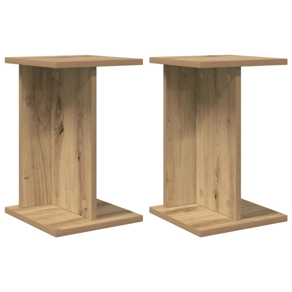 Supporto per piante 2 pcs Rovere Artigianale 899689
