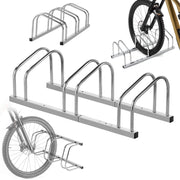 Cavalletto per bicicletta KADAX, supporto per parcheggio bici, 3 posizioni, 84x33x26 cm
