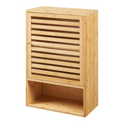 Mobiletto/scaffale da parete per bagno 60 x 40 x 20 cm bambù naturale 03_0008891