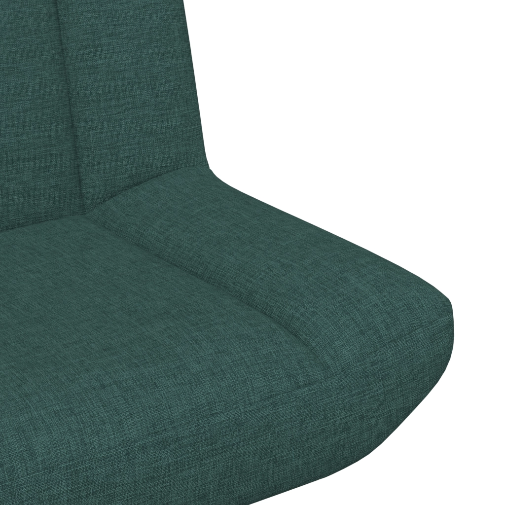 Sedia d'Accentuo Verde Scuro Poliestere Standard