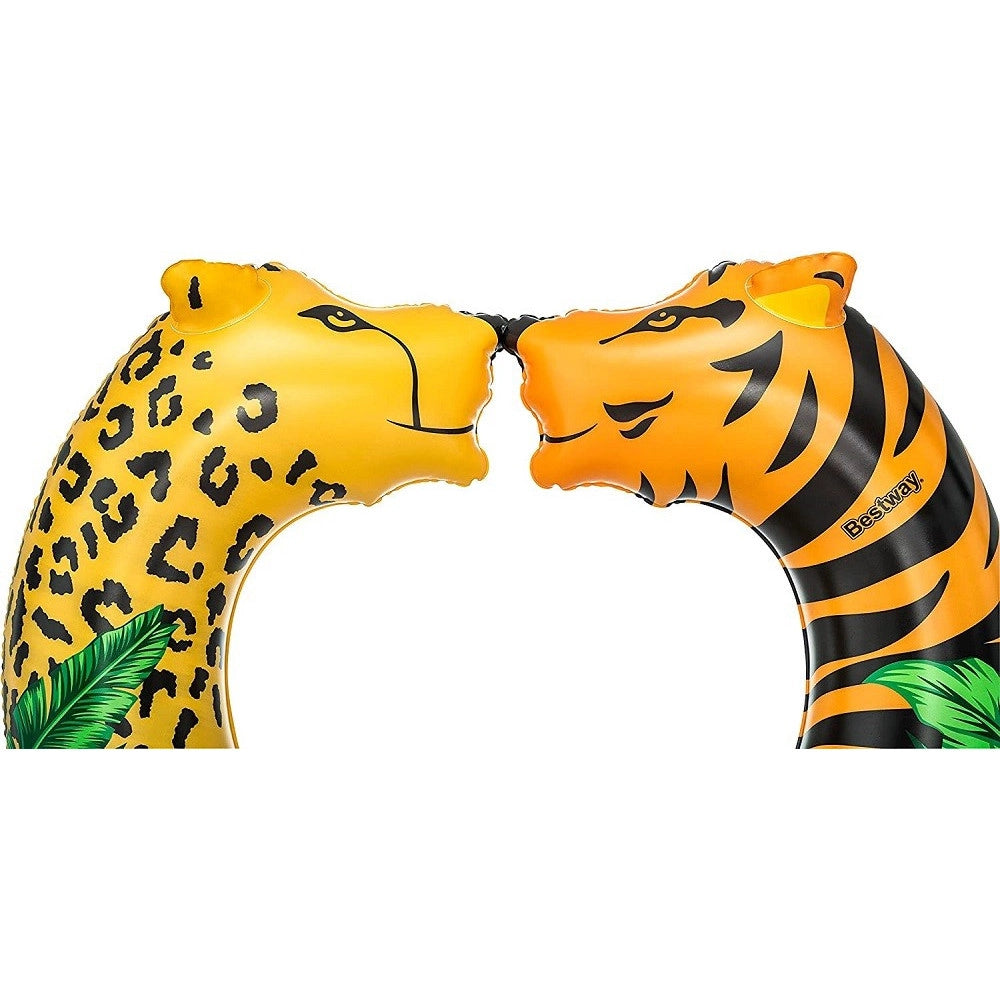 Trade Shop - Salvagente Aperto Fashion Jungle Dream 119cm Estate Spiaggia Lago Piscina 36360 -