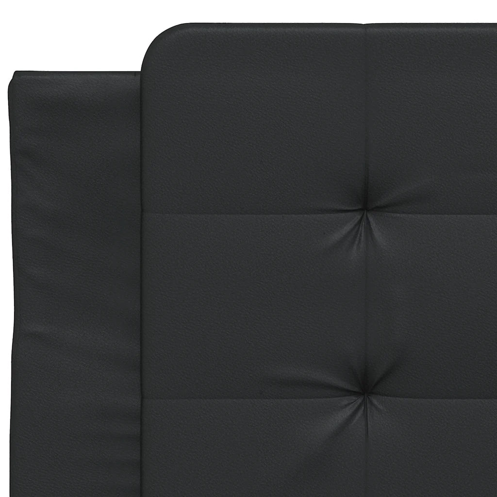Giroletto senza Materasso Zadar Nero 100x200 cm in Similpelle 3208163
