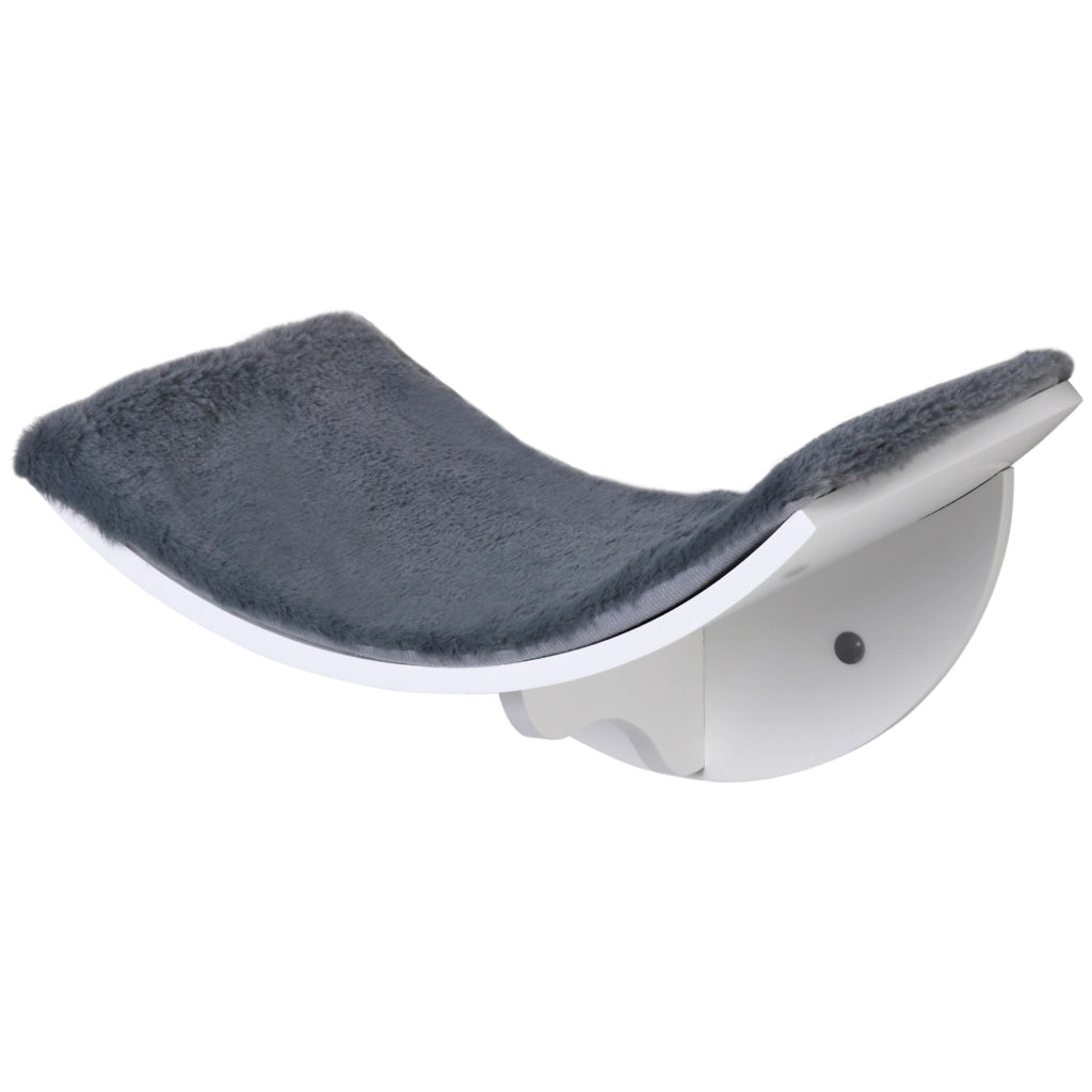 Libreria per gatti con ripiani e plush ¨C zephmum ¨C Grigio