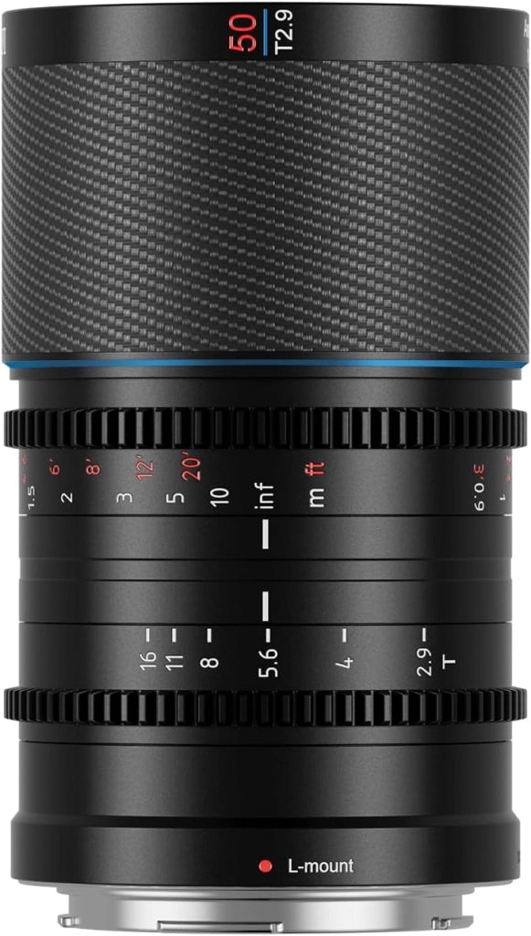 Saturn 75mm T2.9 1.6X Full Frame carbonio fibra Anamorphic Lens, cine cinema obiettivo obiettivi lens lenti lente più leggero di 500g (Nature Flares, L Mount)