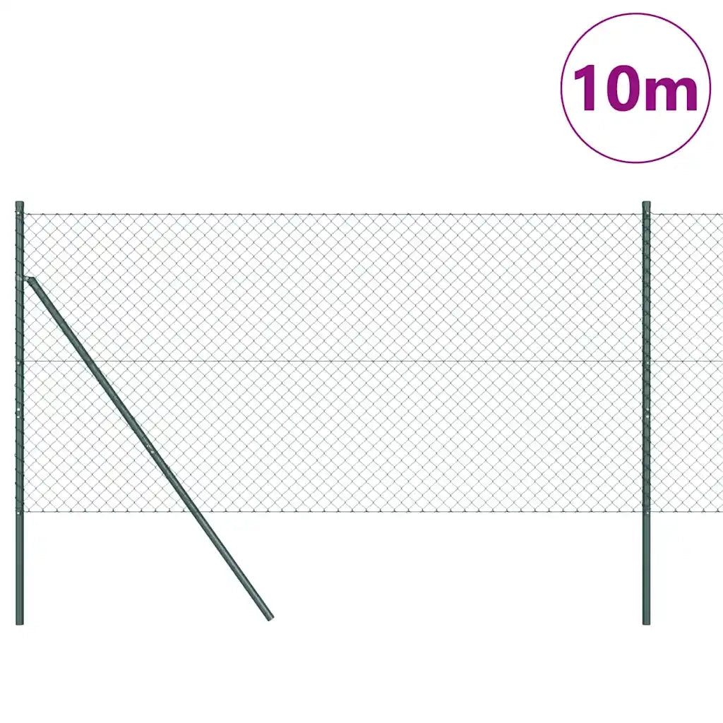 Palo della recinzione Verde 10 x 1 m (rete 40 x 40 mm) 3351069