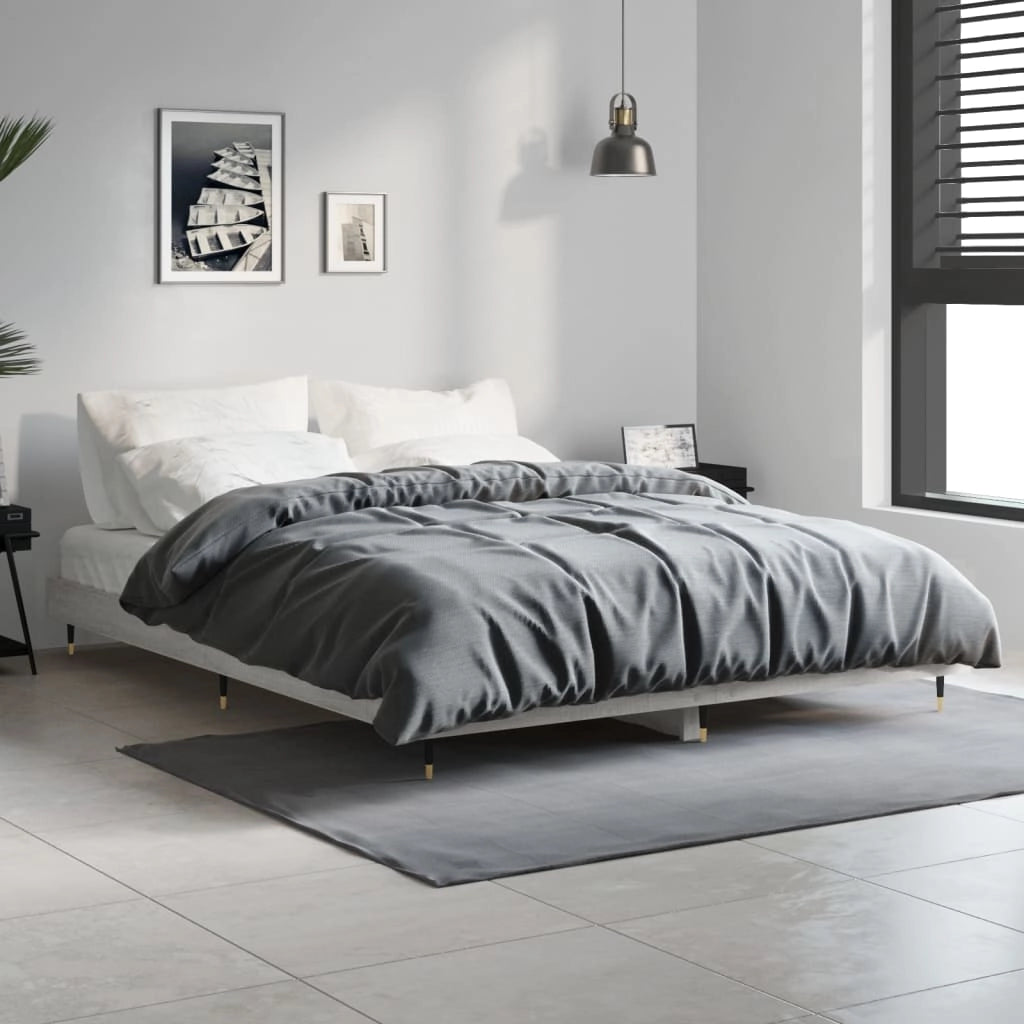 Giroletto Grigio Sonoma 135x190 cm in Legno Multistratocod mxl 82388