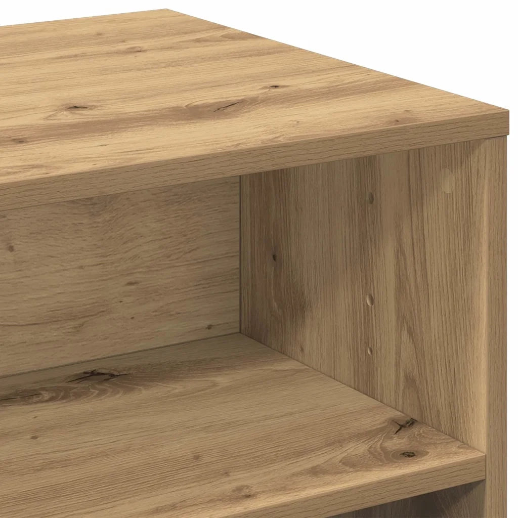 Mobile TV-Credenza per TV-Console TV Rovere Artigianale 120x40x40 cm in Truciolato