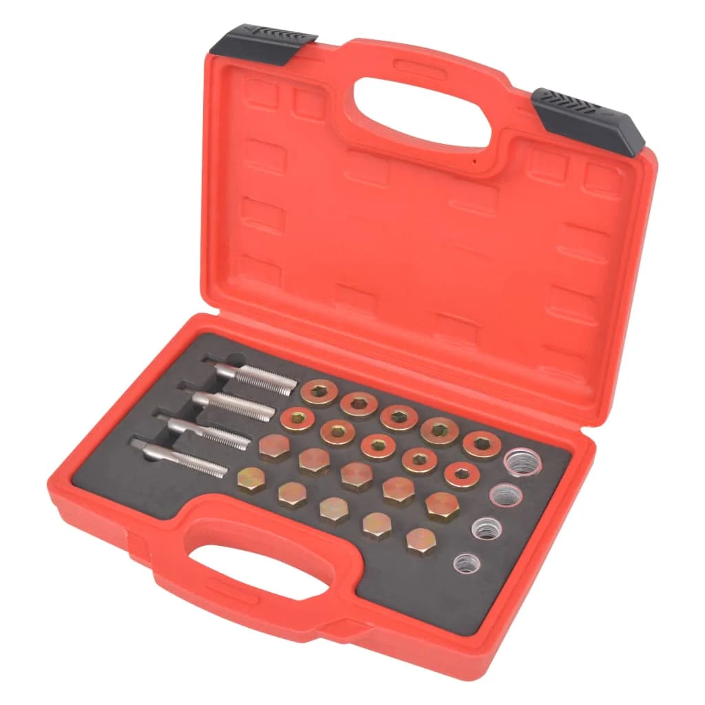 Kit di riparazione del tappo di scarico dell'olio da 64 pezzi 02_0004253