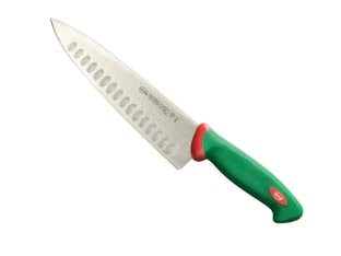 COLTELLO TRINCIANTE OLIVATO  cm.21    SANELLI
