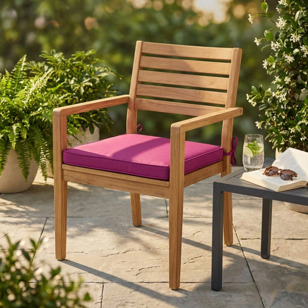 CUSCINO REAL SEDUTA LARGE BORDEAUX