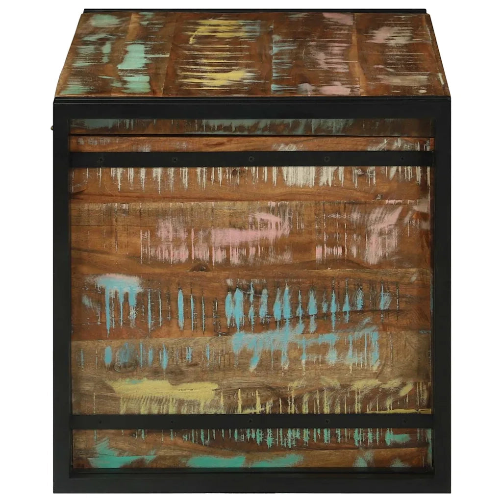 Scatola di Stoccaggio 80 x 50 x 50 cm legno di recupero 4016746