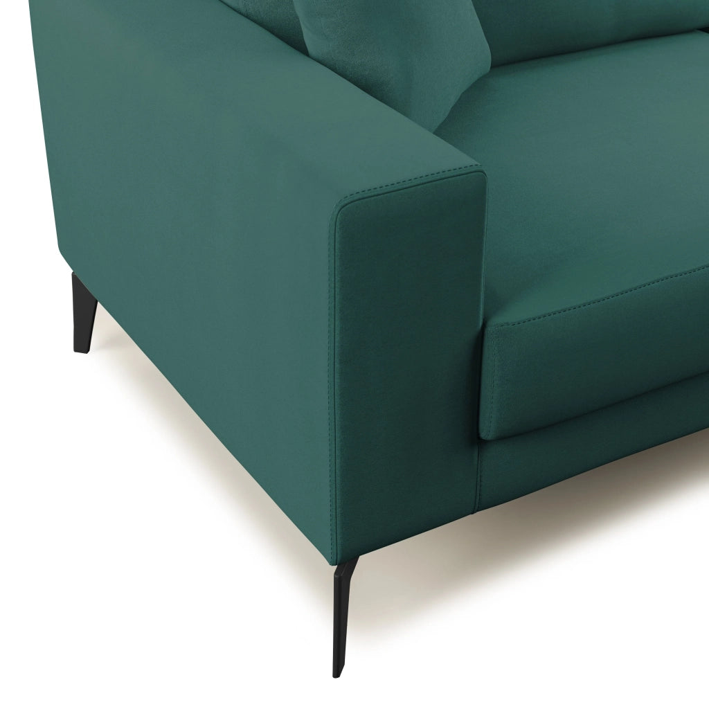 Prestige Divano design moderno T11 186 cm petrolio
