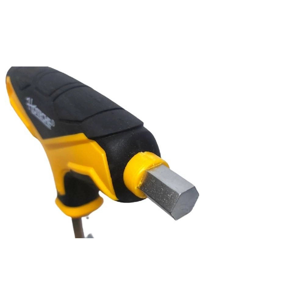 Trade Shop - Kit Serie 18 Chiavi A Brugola Esagonali Con Testa Sferica Torx Cromo Vanadio -