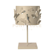Lampada da tavolo moderna Farfallosa Crema