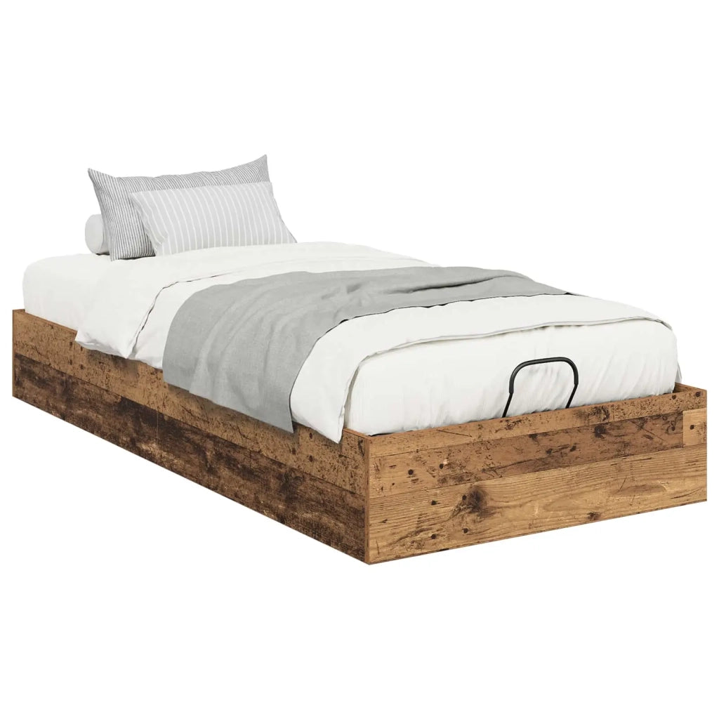 Letto ottomano Legno vecchio 193 x 120 x 25 cm Truciolare