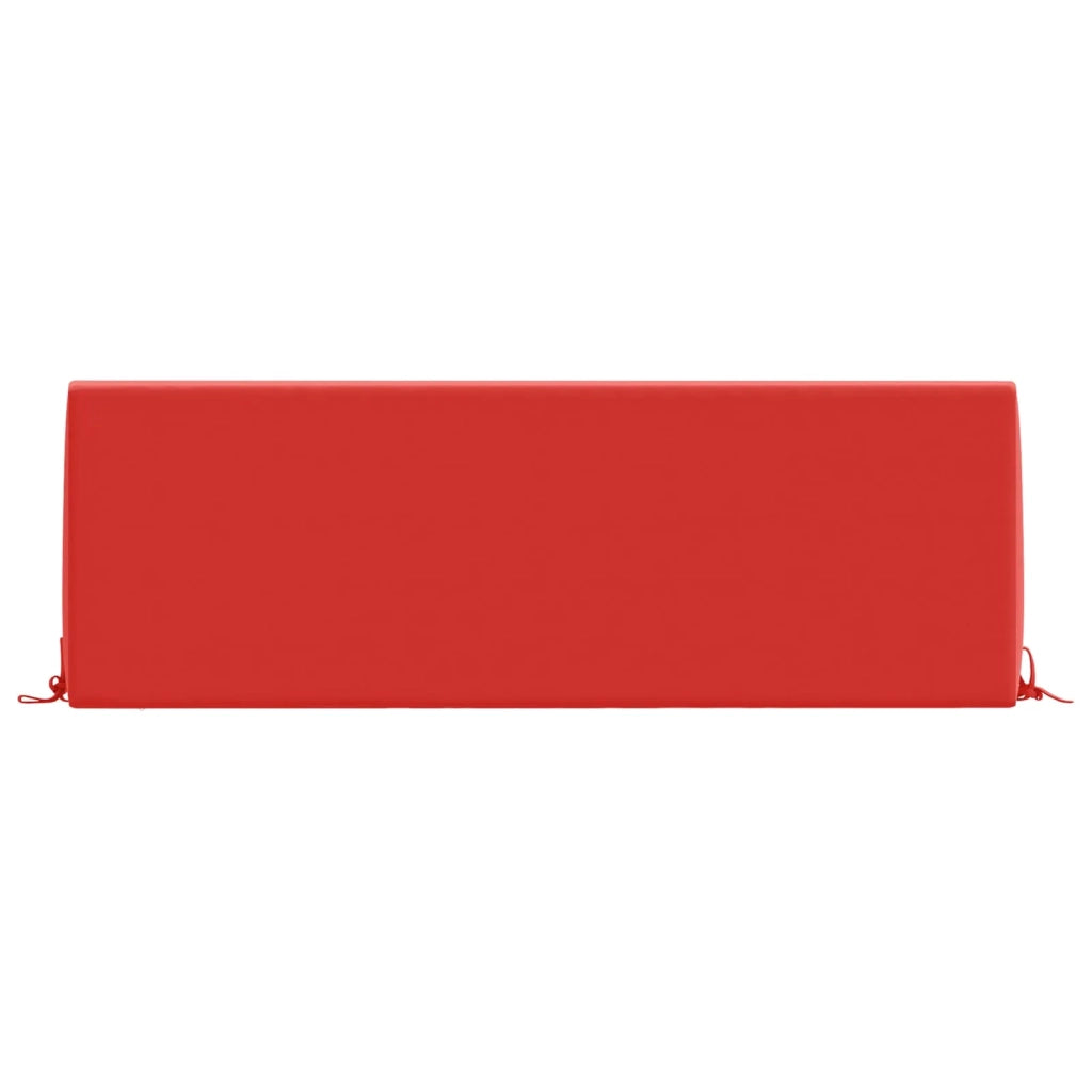 Cuscino schienale SOEST 100% Poliestere Rosso 120 x 20 x 40 cm 946756