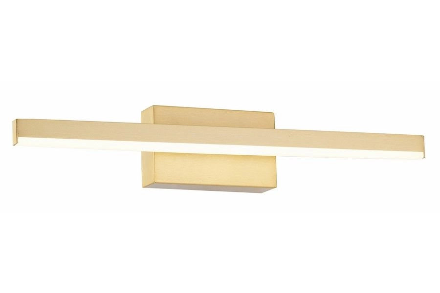 Applique moderna Linea LED 5W oro 40 cm 4000K IP44 Reality