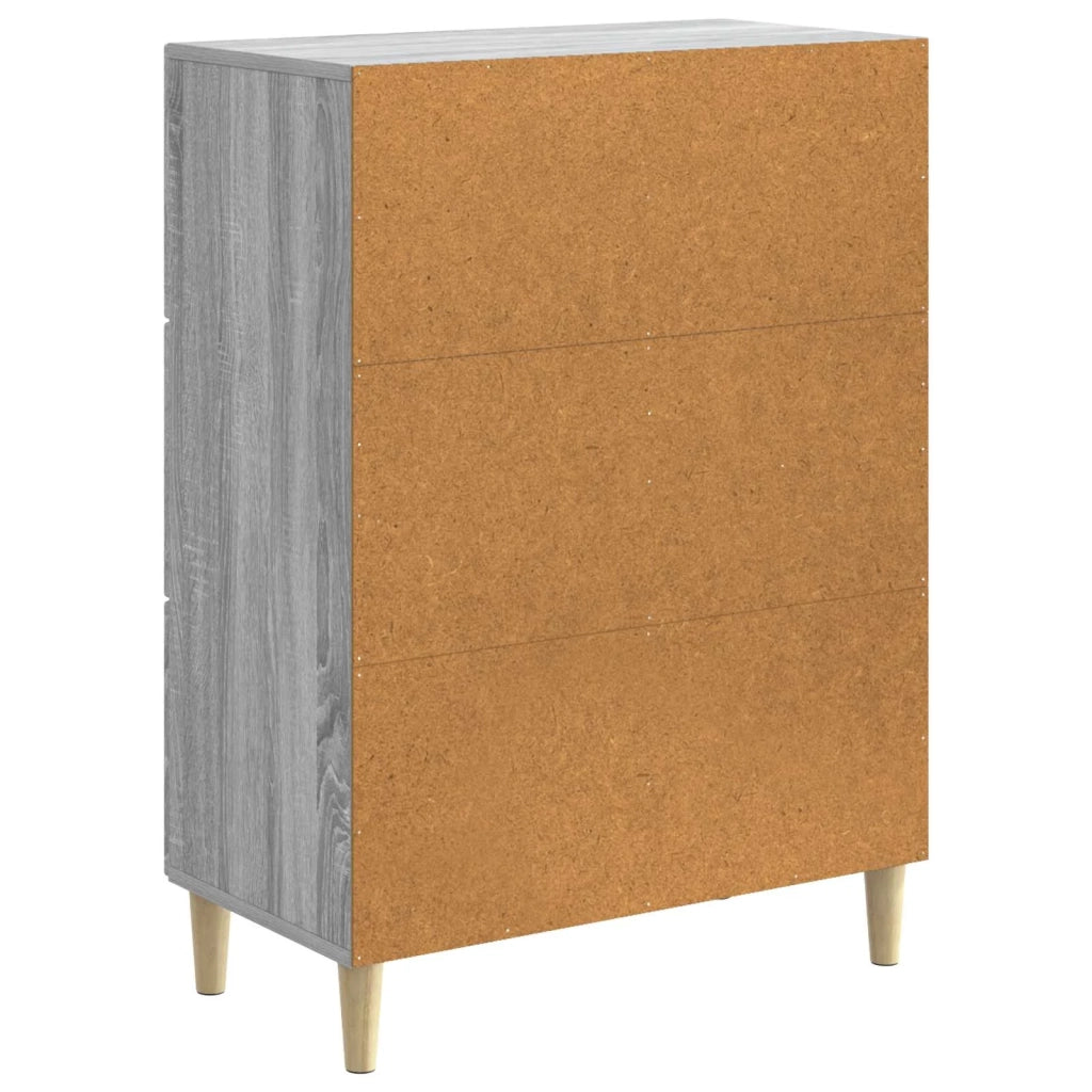 Credenza Grigio Sonoma 66 x 34,5 x 90 cm Legno ingegnerizzato