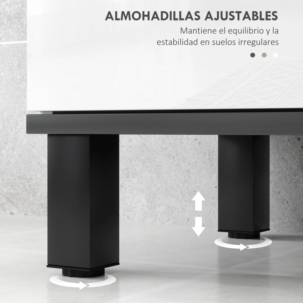 Mobile Sottolavabo con 2 Ante e Ripiani Regolabili ¨C Xylo ¨C Bianco 80x34x60 cm
