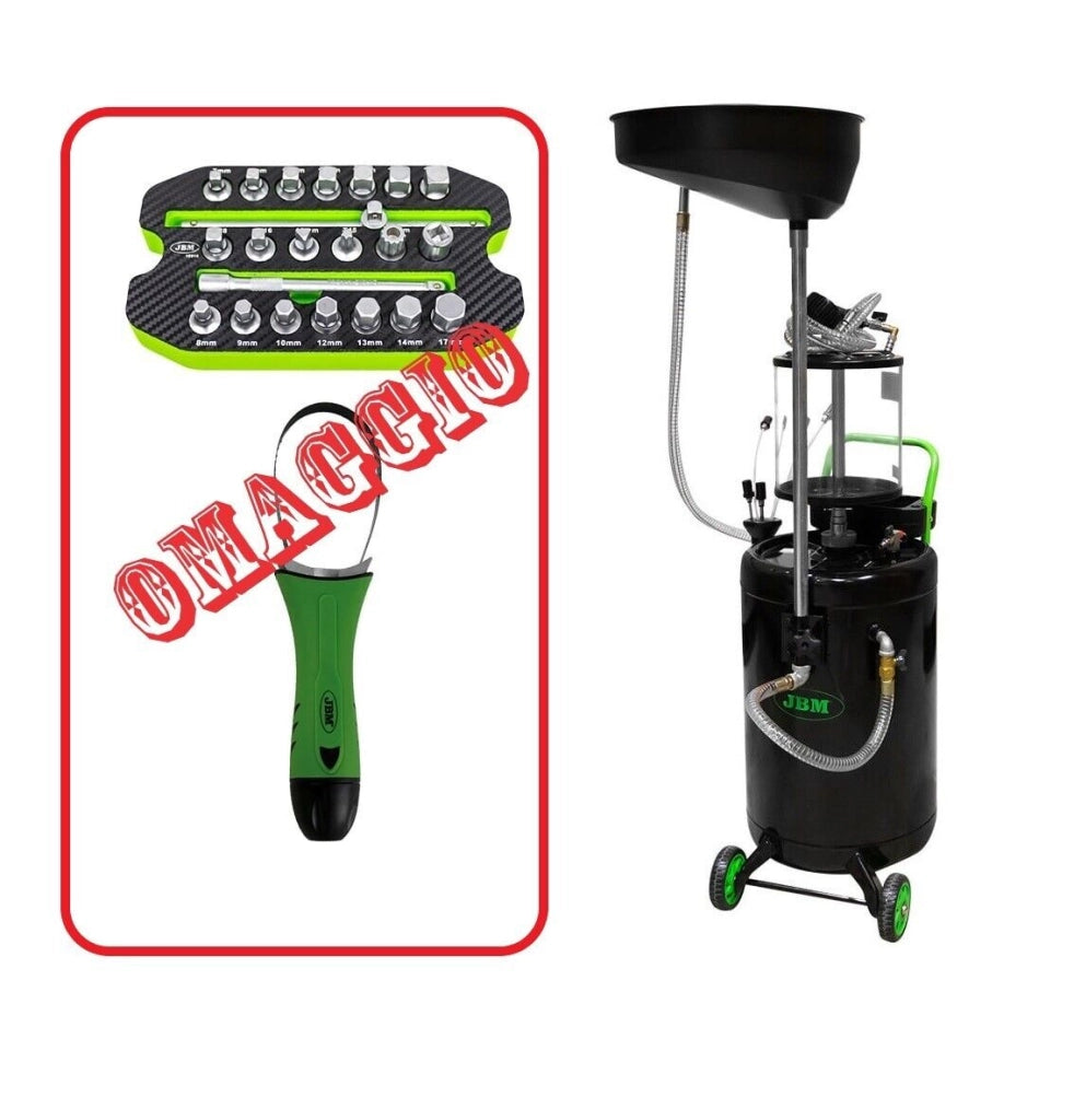 ASPIRATORE RECUPERATORE OLIO MOTORE JBM PROFESSIONALE SERIE 429 + 2 OMAGGI