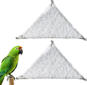 Due reti per uccelli da appendere - giocattolo per hamster - casa calda e confortevole - per colombi, aringhe e conigli - per ratto e drago - bianco