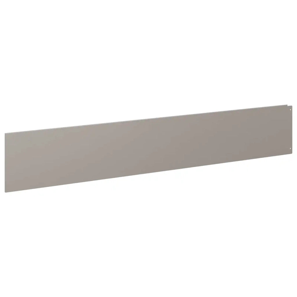 Bordura per Prato 10 pcs 100 x 18 cm Acciaio Ruggine 8008851