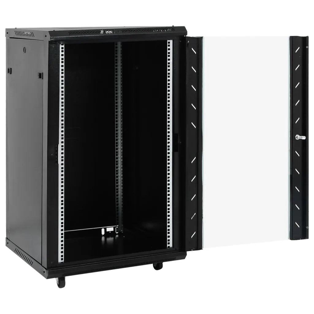 Armadietto di Rete 18U 19" IP20 Nero 60x60x100 cm CFW3304933