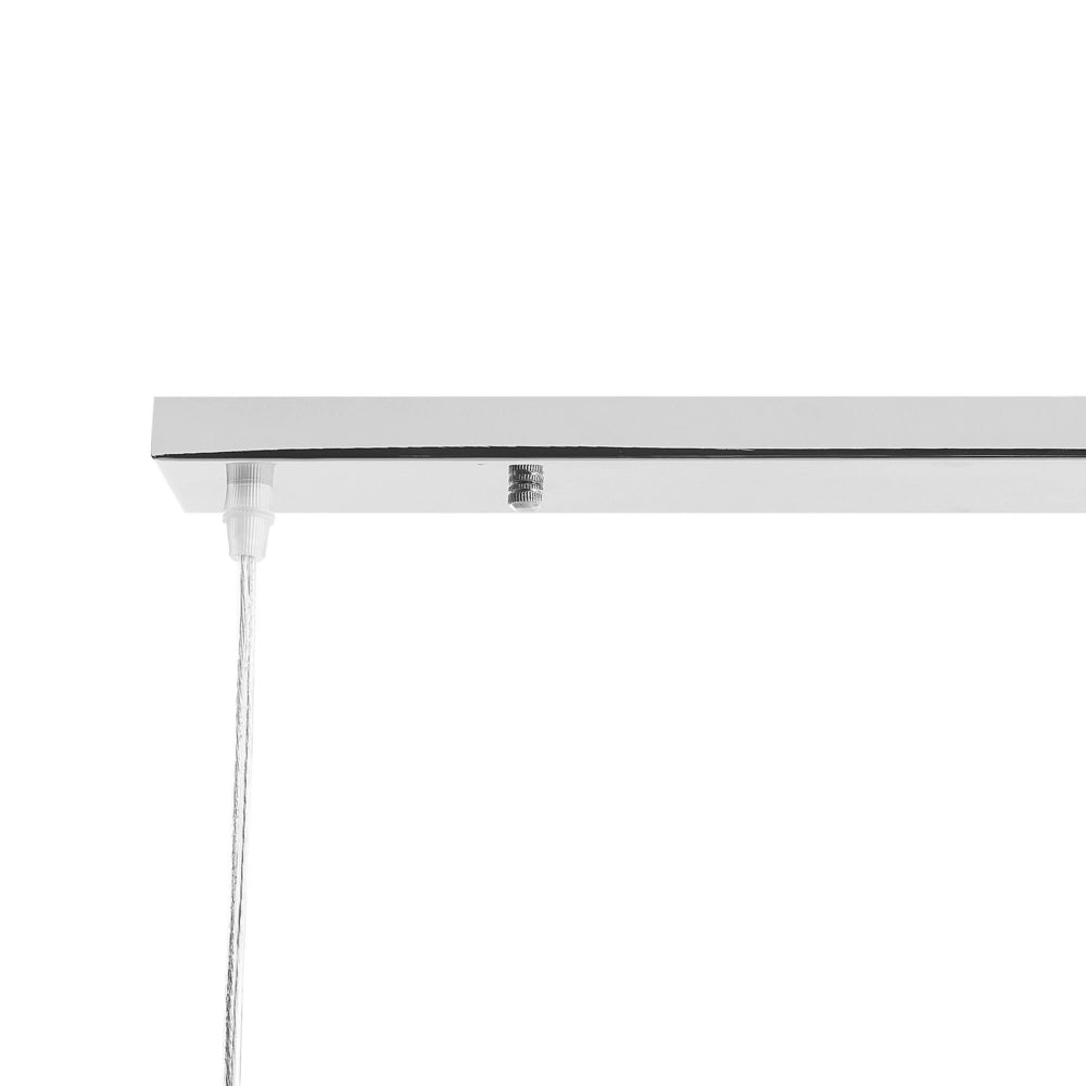 Lampada a Sospensione Luce Legno MDF lampadario stile moderno e boho 124 cm soggiorno