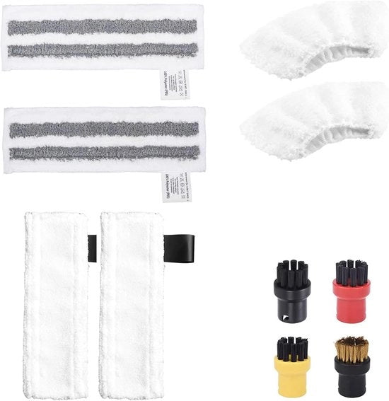 Accessori da 10 pezzi per stuzzicadenti Easyfix SC2 SC3 SC4 SC5 - Accessori per stuzzicadenti - set di microfibra e spazzola a rullo, spazzola a roncola