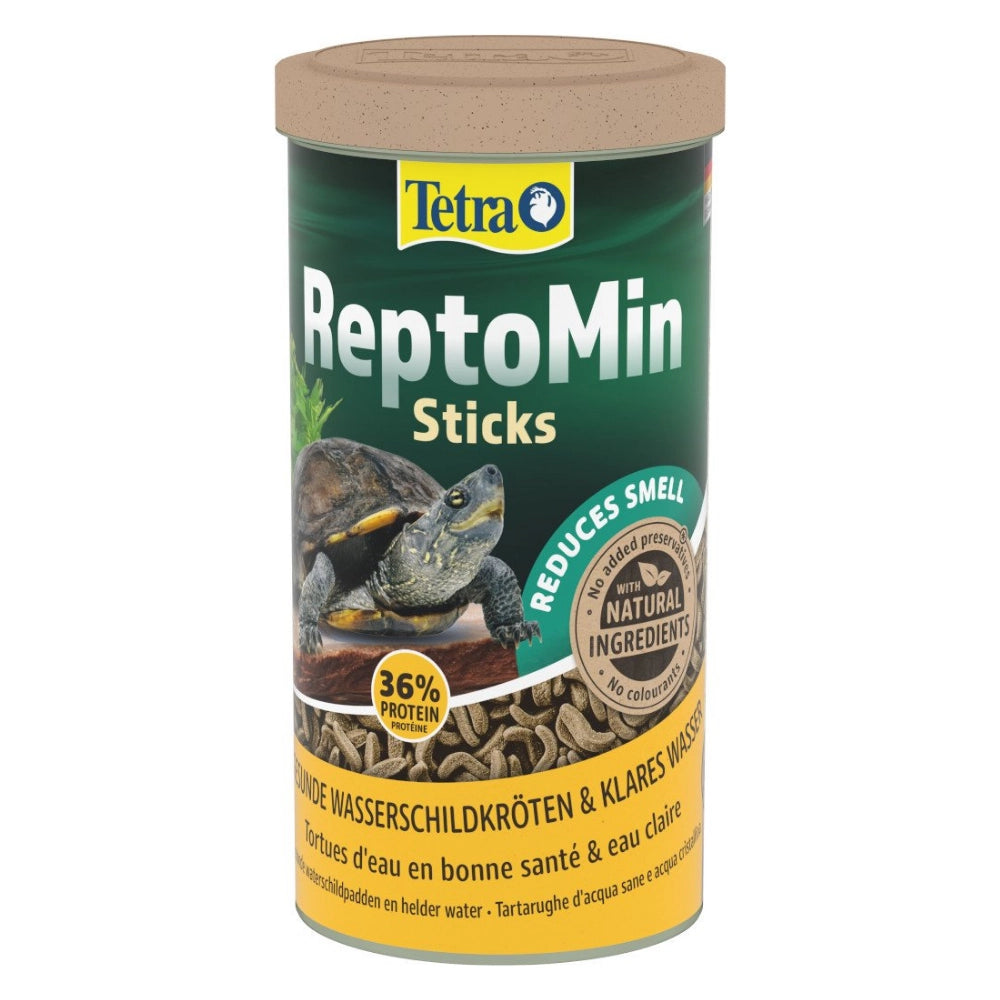 Tetra Reptomin Sticks - Alimento Base in Stick per Tartarughe Acquatiche Formato: 250 ml