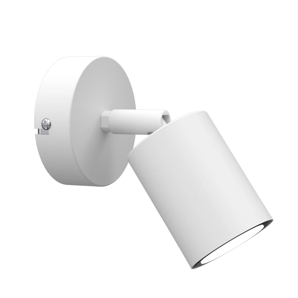 Applique moderna Arden 1xGU10 bianca orientabile Luminex