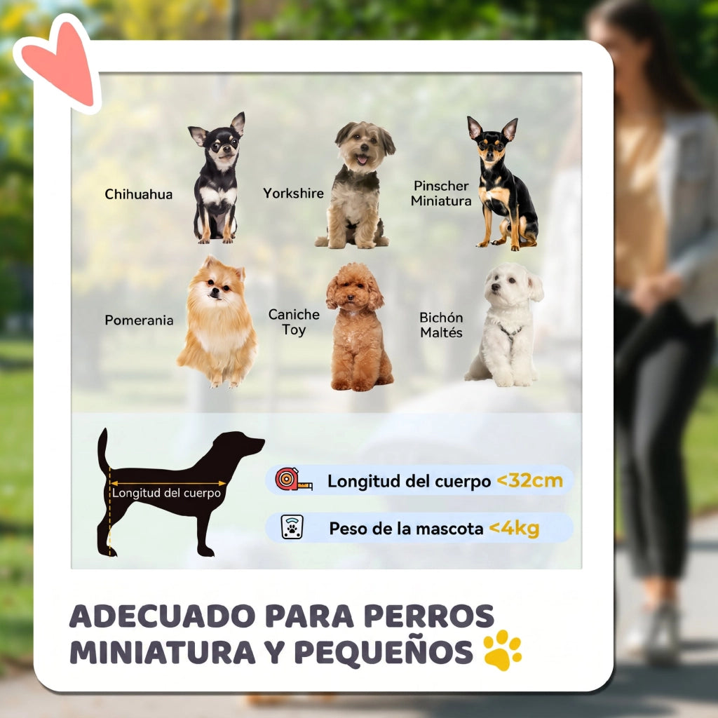 Carrello per Cani Piccoli con 4 Ruote e Finestre ¨C zephmum ¨C Grigio 67x45x96 cm