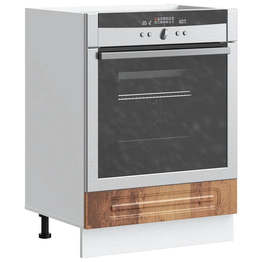 Pensile da cucina | Armadio per Forno Kalmar Legno Vecchio in Legno Multistrato