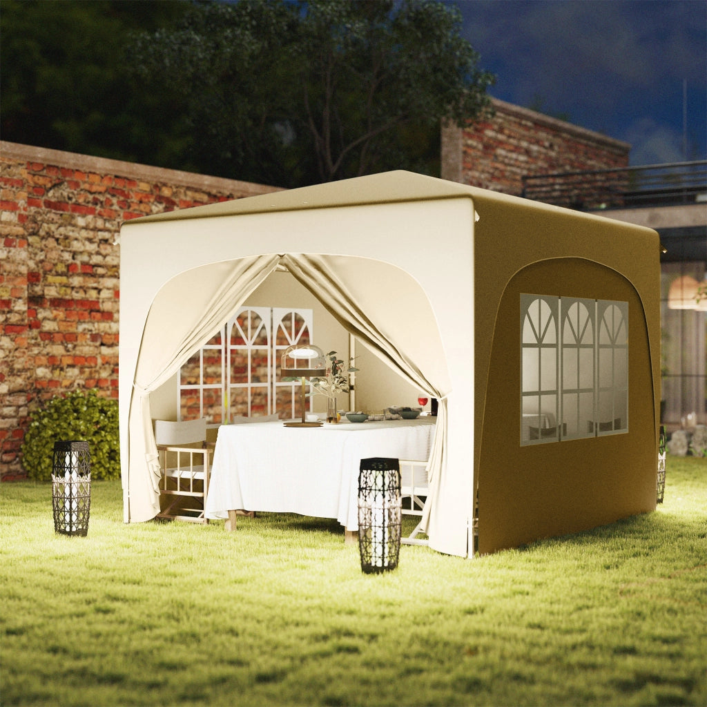 Cenador Plegable 3x3 m ¨C zephmum ¨C Grigio