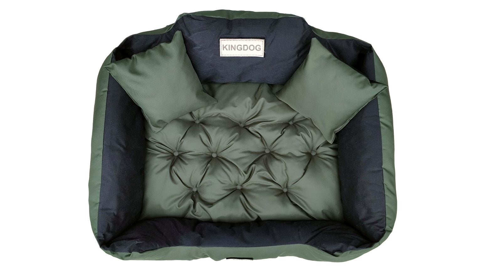 AIO FACTORY 100x75 cm KINGDOG Cuccia per cani impermeabile personalizzabile Verde