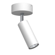 Faretto soffitto tondo bianco orientabile GU10 POINT Brosline